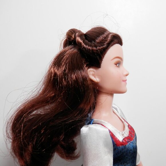 Hasbro Live Action Beauty and the Beast Belle Doll Village Dress Red Cape DIsney - Picture 3 of 10